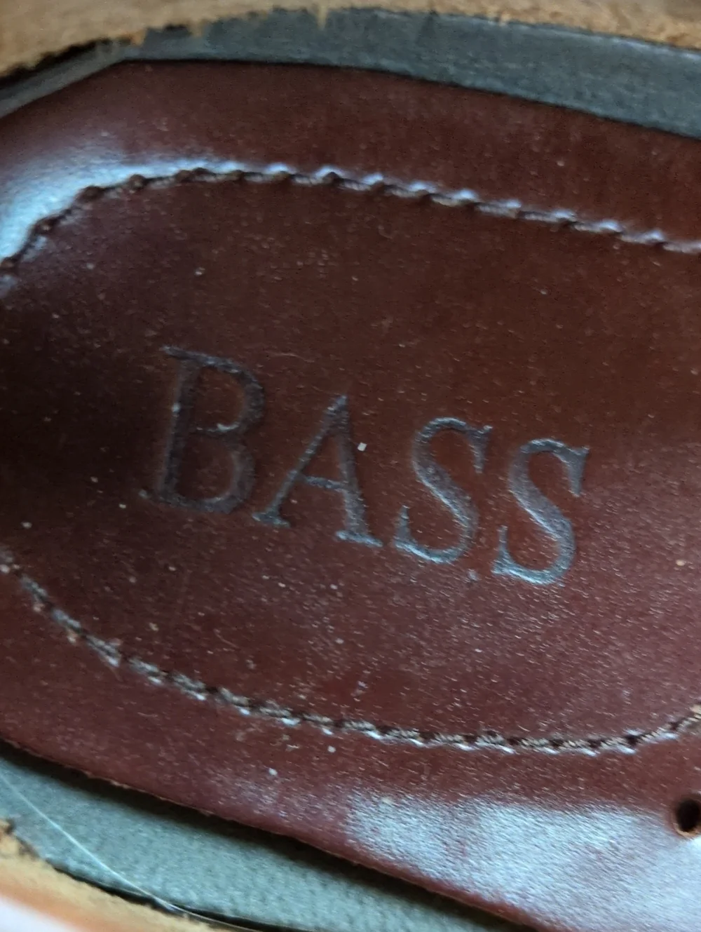 Bass Harry Leather Moccasin Boat Shoe Brown Size 10 M